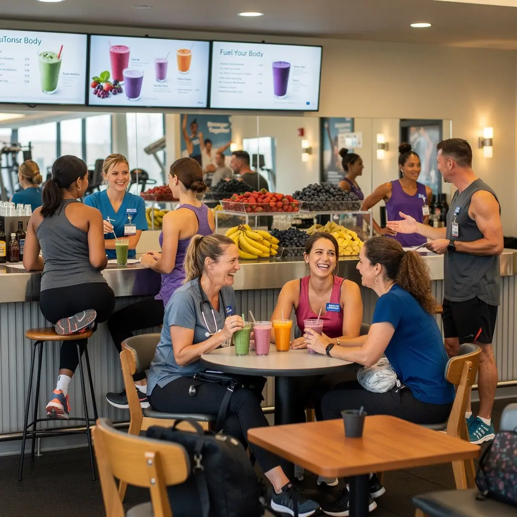 Attrezzature da palestra ben organizzate, pronte per l'allenamento funzionale.